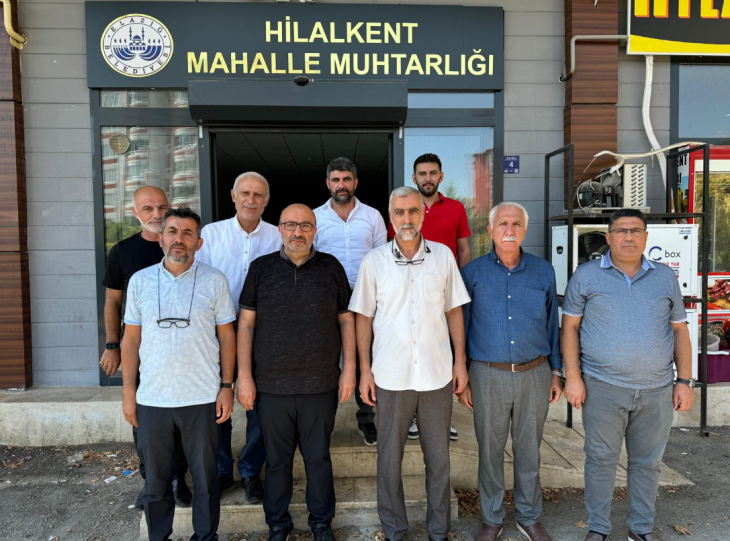 Açıkkapı, mahalle muhtarlarını ziyaret etti