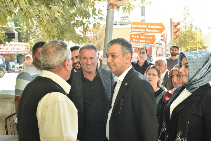 Milletvekili Keleş, Baskil'de temaslarda bulundu