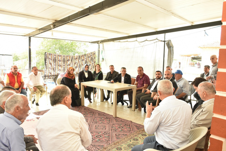 Milletvekili Keleş, Baskil'de temaslarda bulundu